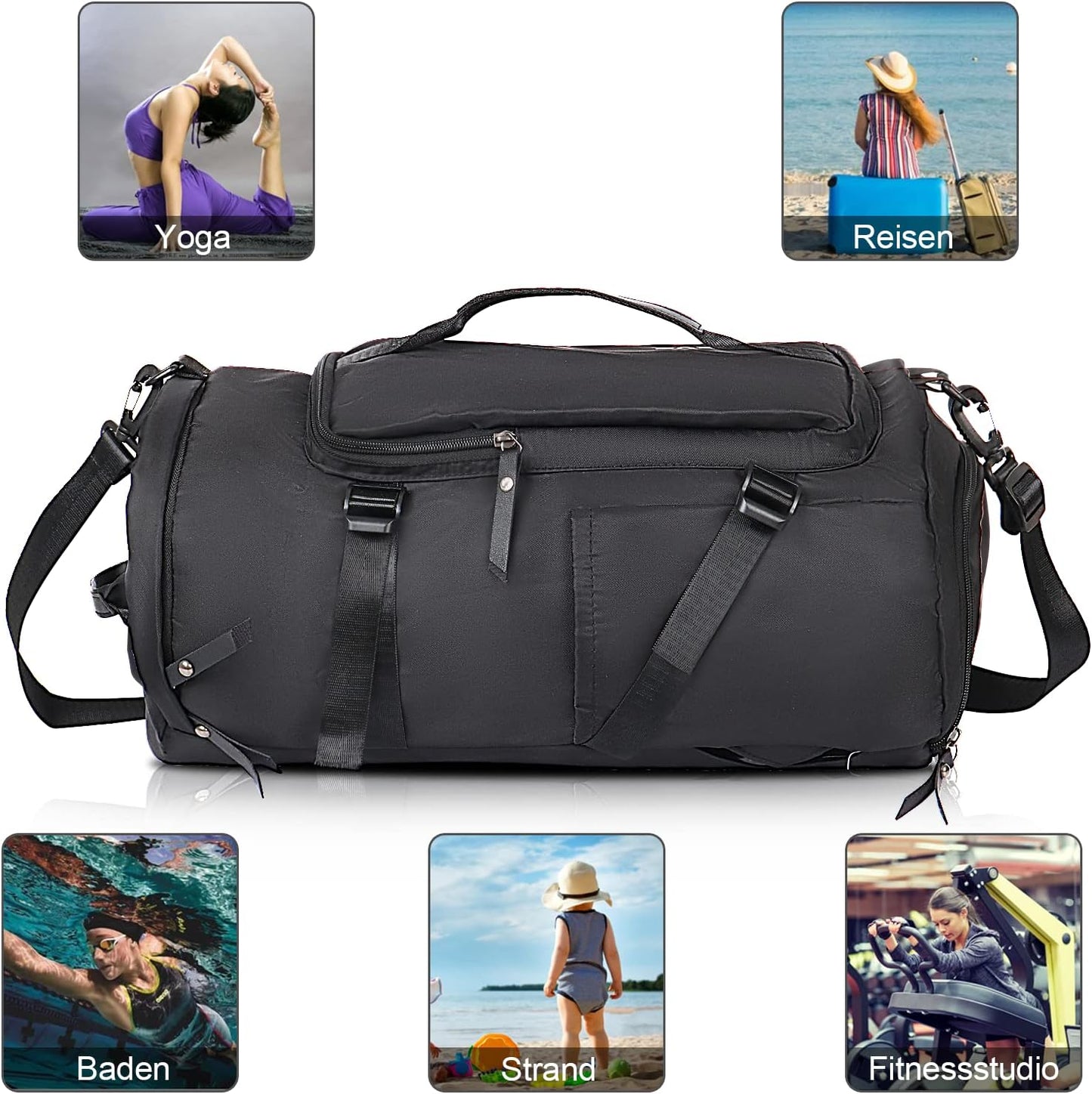 Morral Bolso Deportivo Impermeable